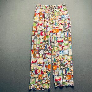 South Park Comedy Central Men Pajama Pants Cotton XL Comic Strip Print 2010